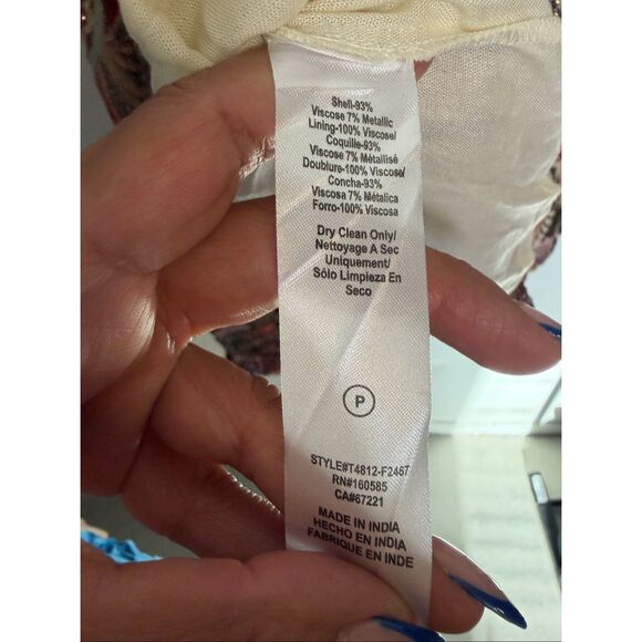 Ciebon Front Neck Tie Blouse - Picture 8 of 8